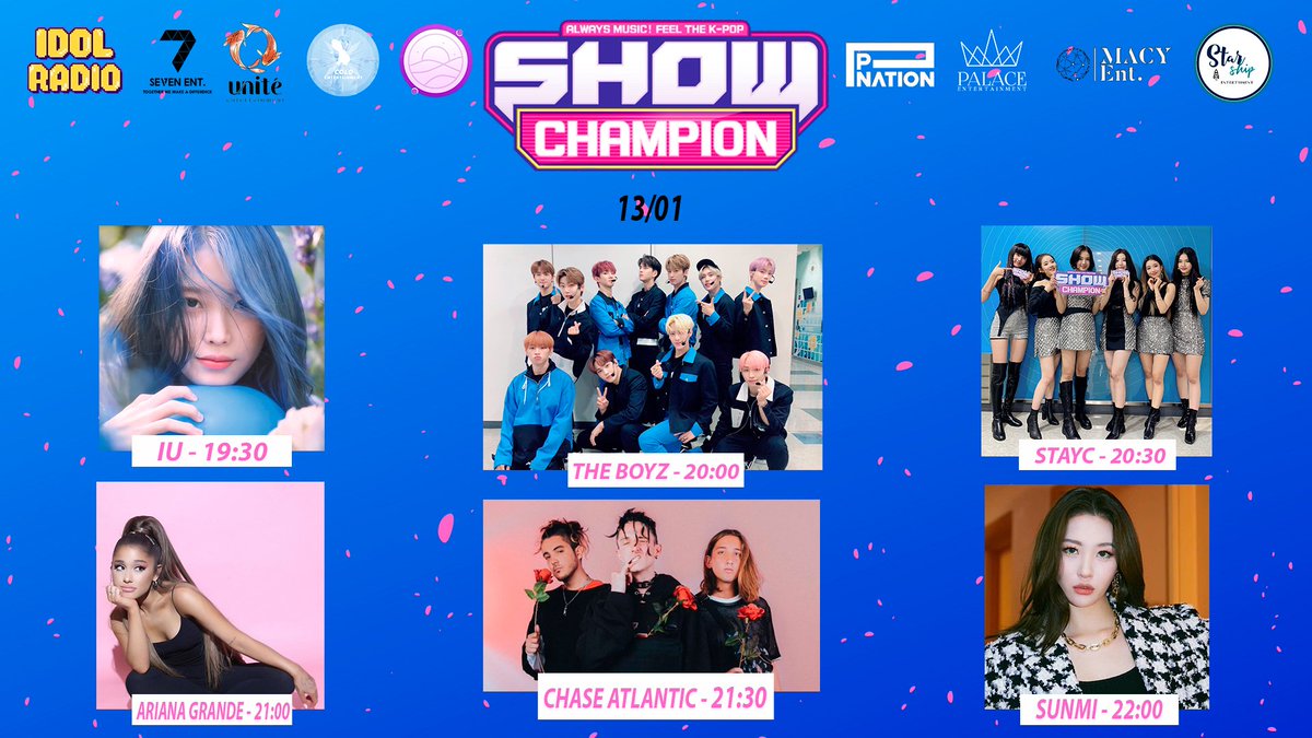 Em poucas horas estaremos de volta com a nossa programação semanal do Show Champion! O Music Show que trás diversas atrações incríveis para animar as noites do nosso RPG, conto com a sua presença?

t.me/joinchat/UZRFE…