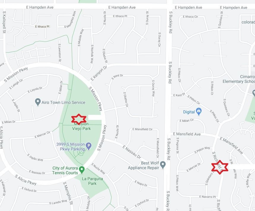  #APDAlert We are invest. 2 cases of Att. Child abductions in/near the Mission Viejo Neighborhoods (see map). On 1/5 at 1:30p a white male w/a black ski mask, red/blk flannel shirt & jeans attempted to grab a 10-yr-old girl playing outside (cont'd).