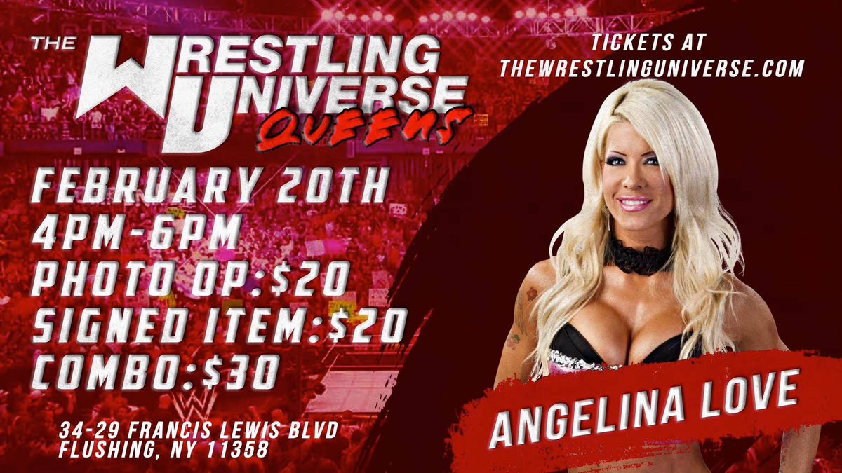 damage365Radio's tweet photo. Joining us on FEB 19-20th weekend along with #CJDunning is 7x Women's World Champion @ActualALove. She will be touring with us at @rip_run Collectibles &amp; @TheWrestlingUni . There will also be a joint Virtual Signing FRI 19th via @richiedegreg &amp; RDP Promotions! https://t.co/YmZIWoSvpj