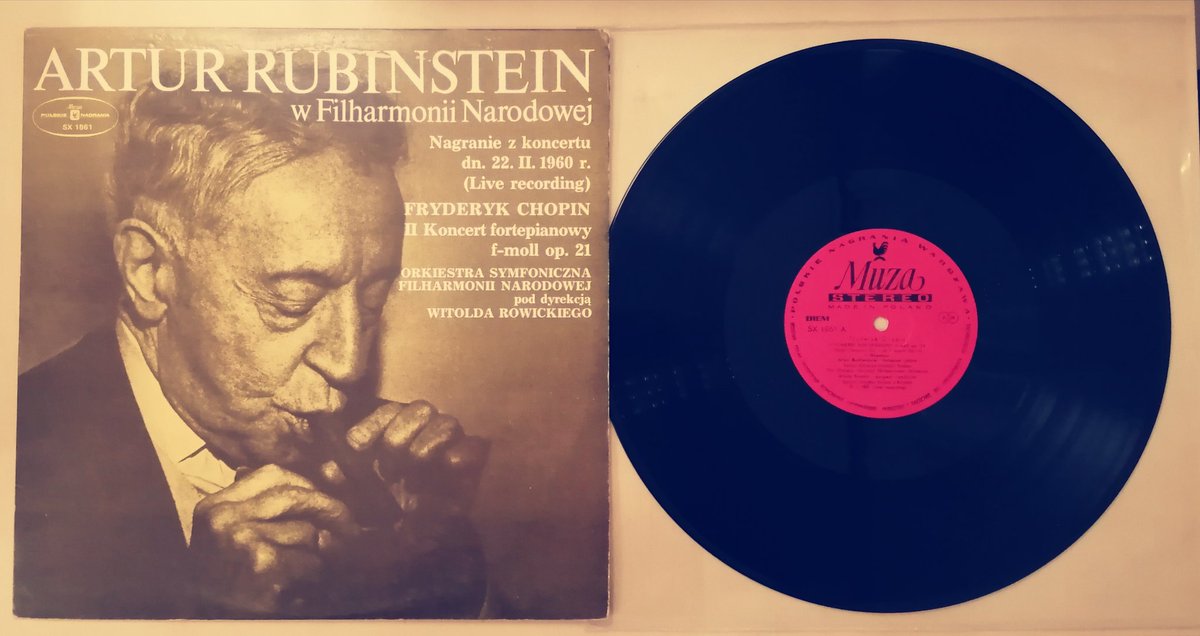 jmokotov's tweet photo. Though I appreciate current recordings of #Chopin's works by #Blechacz or #Avdeeva, I like to go back to old performances by #ArturRubinstein. Curious, how many Twitter followers he'd have, if he was alive?
@ChopinInstitute #vinylrecords #vinylcollection https://t.co/9Mg1a1KGJM