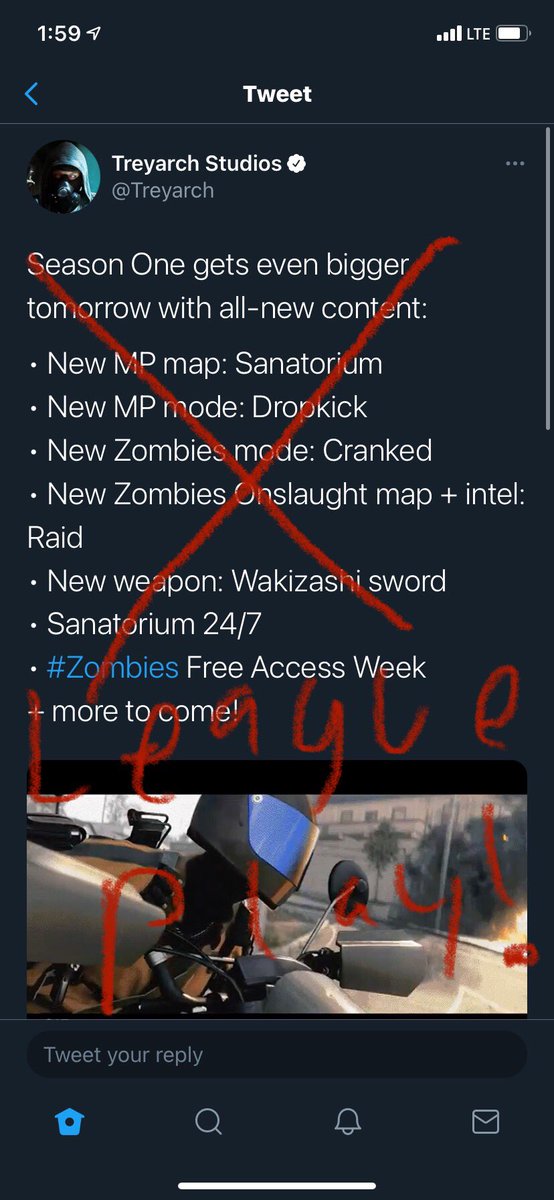 JermzTV's tweet photo. @Treyarch Let me fix this for you! https://t.co/8D4iiIl4GC