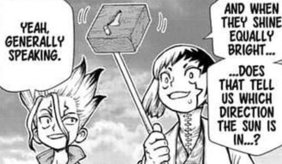 A thread of all Sengen moments/panels