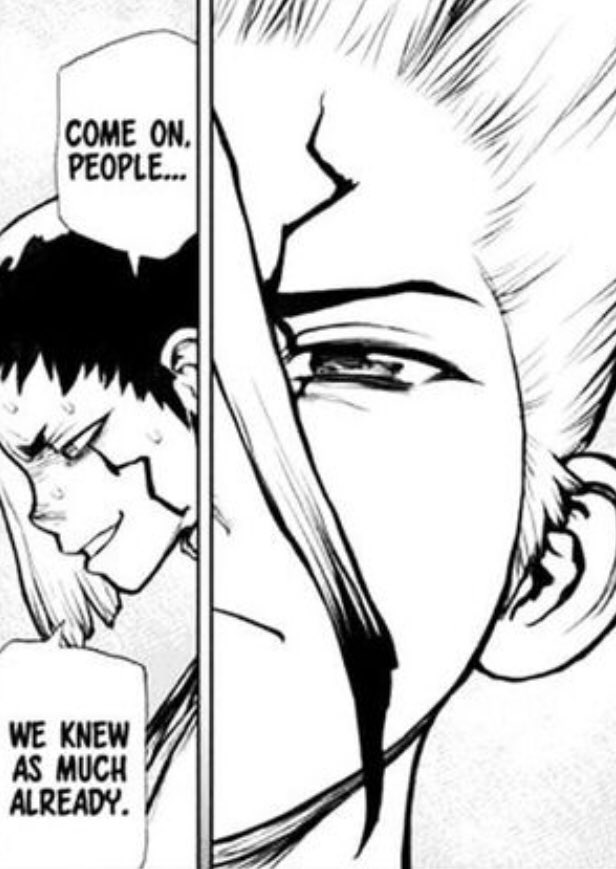 A thread of all Sengen moments/panels