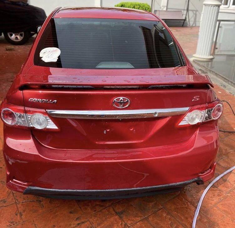 msbettyemo's tweet photo. Foreign Used 2013 Toyota Corolla sport, Duty paid
Price; 3.8NGN
#cleantoks
#bestbuy
#buyanddrive
#enaautomobileng
#davido
#welcomebackCeec
#tundeednut
#endsars https://t.co/peydf5DYga