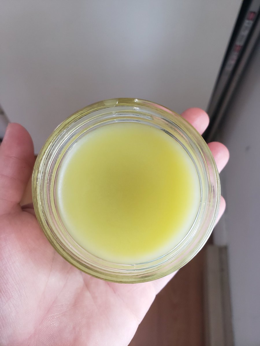 HogsbackHome's tweet image. I finally thickened up my first batch of salve, and I have to say... I think I'm addicted! 

This particular salve is made with plantain and naturally scented, meaning I didn't add any scents. It's great for minor cuts, scrapes, burns, dry skin, and so much more! 
#HerbalRemedies
