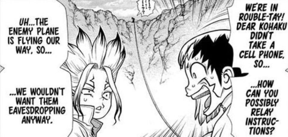 A thread of all Sengen moments/panels