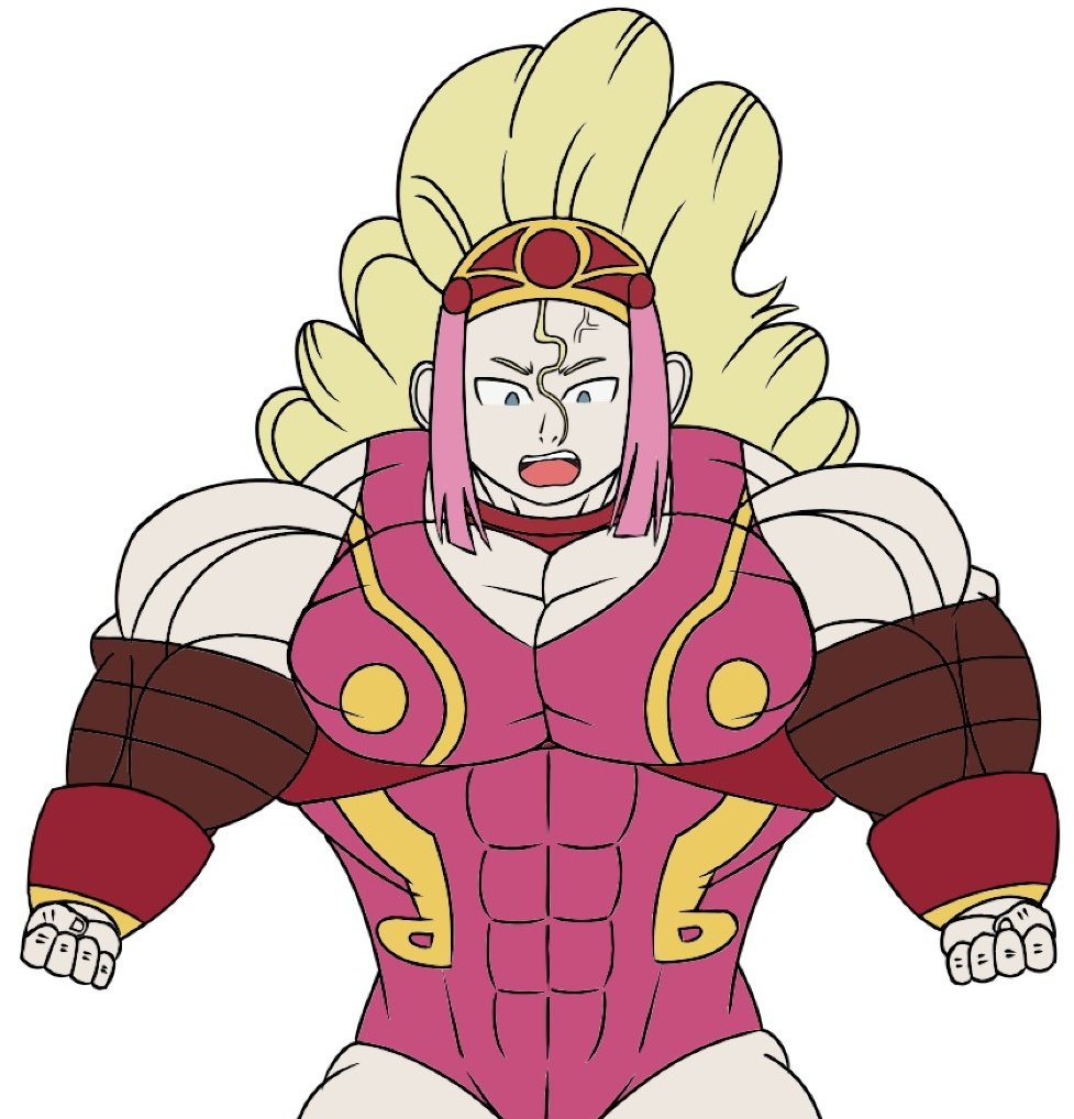 ボケバリス ゴリマッチョークさん 甲虫王者ムシキング チョーク 筋肉女