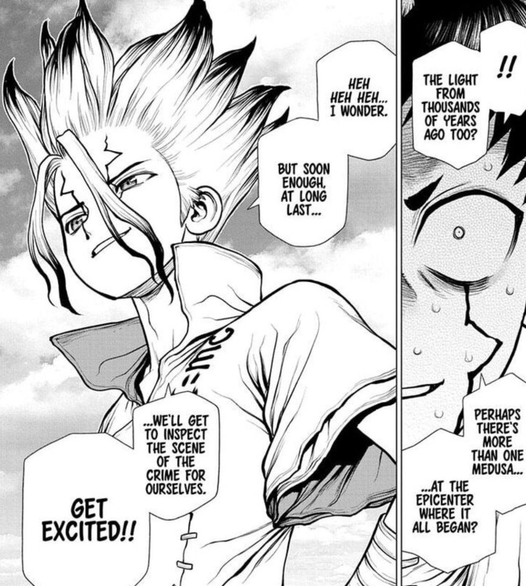 A thread of all Sengen moments/panels