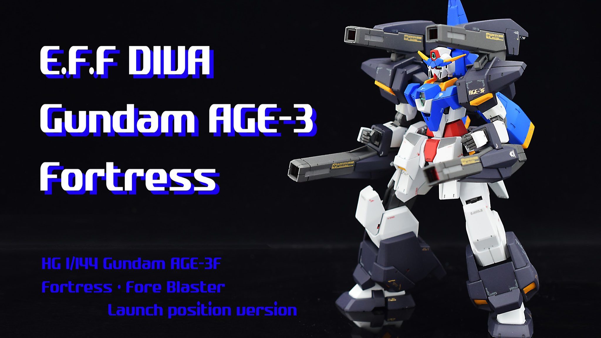 チキン ユウ テプラデカール研究家 Hg ガンダムage 3フォートレス完成 今年最初の完成は10周年のageから トライエイジ勢にはお馴染み フォートレス フォアブラスター ロマン砲ぶっぱ ٩ W و Ageはデカールないのでmgを参考に自作 ご