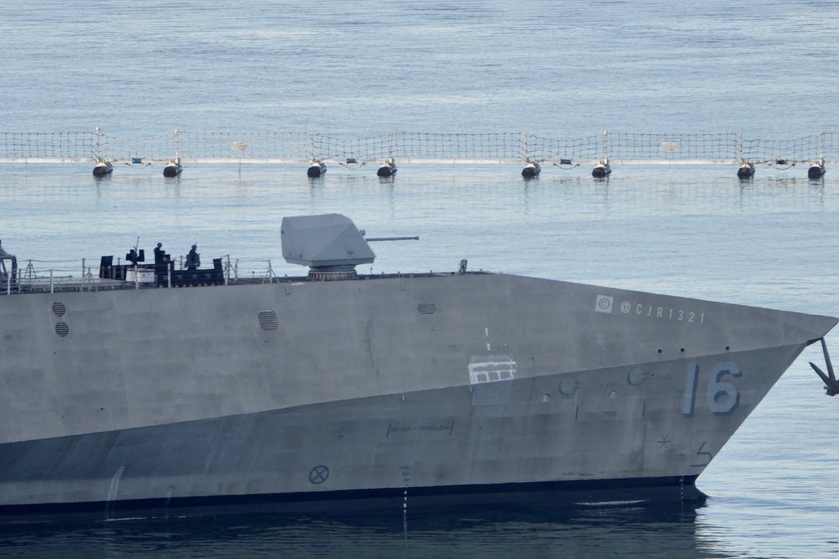 WarshipCam's tweet photo. USS Tulsa (LCS 16) Independence-variant littoral combat ship leaving San Diego - January 13, 2021 #tulsa #lcs1
* photos courtesy of @cjr1321 https://t.co/8otAKrZPwo