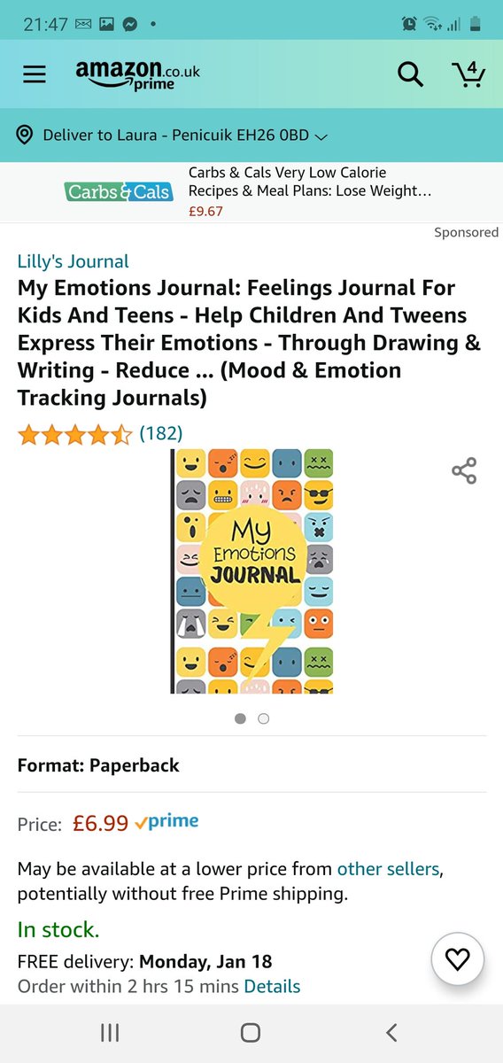 RoxburghLaura's tweet photo. @Cuiken_Primary 

Hi i good thing just now to do with kids is a wellness journal there emotions and feelings are all over place and mental health can be suffering with current situation we are all in amazon has some great ones and good prices ive judt ordered this for molly https://t.co/or6KLgrPlJ