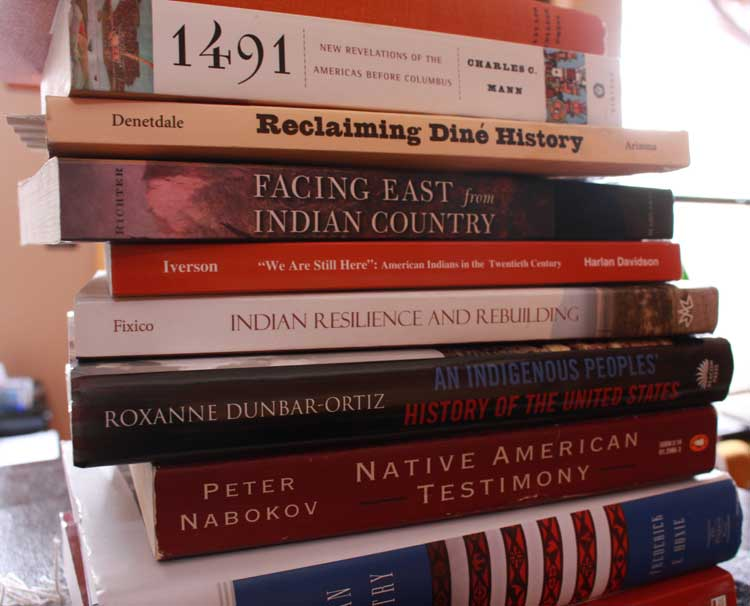 Here are a collection of indigenous history books u can check out.