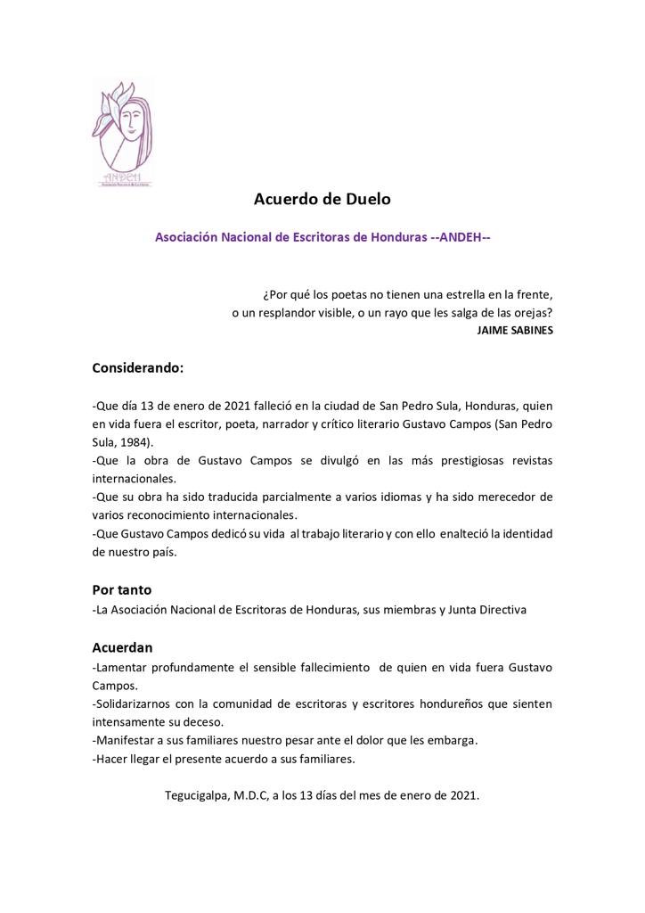 Duelo por Gustavo Campos 😢