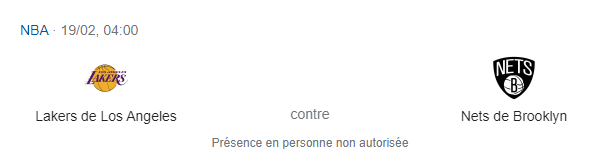 ju_abba's tweet image. Match absolument immanquable 
@BrooklynNets_Fr @ @LALakersFR  
Le 19/02