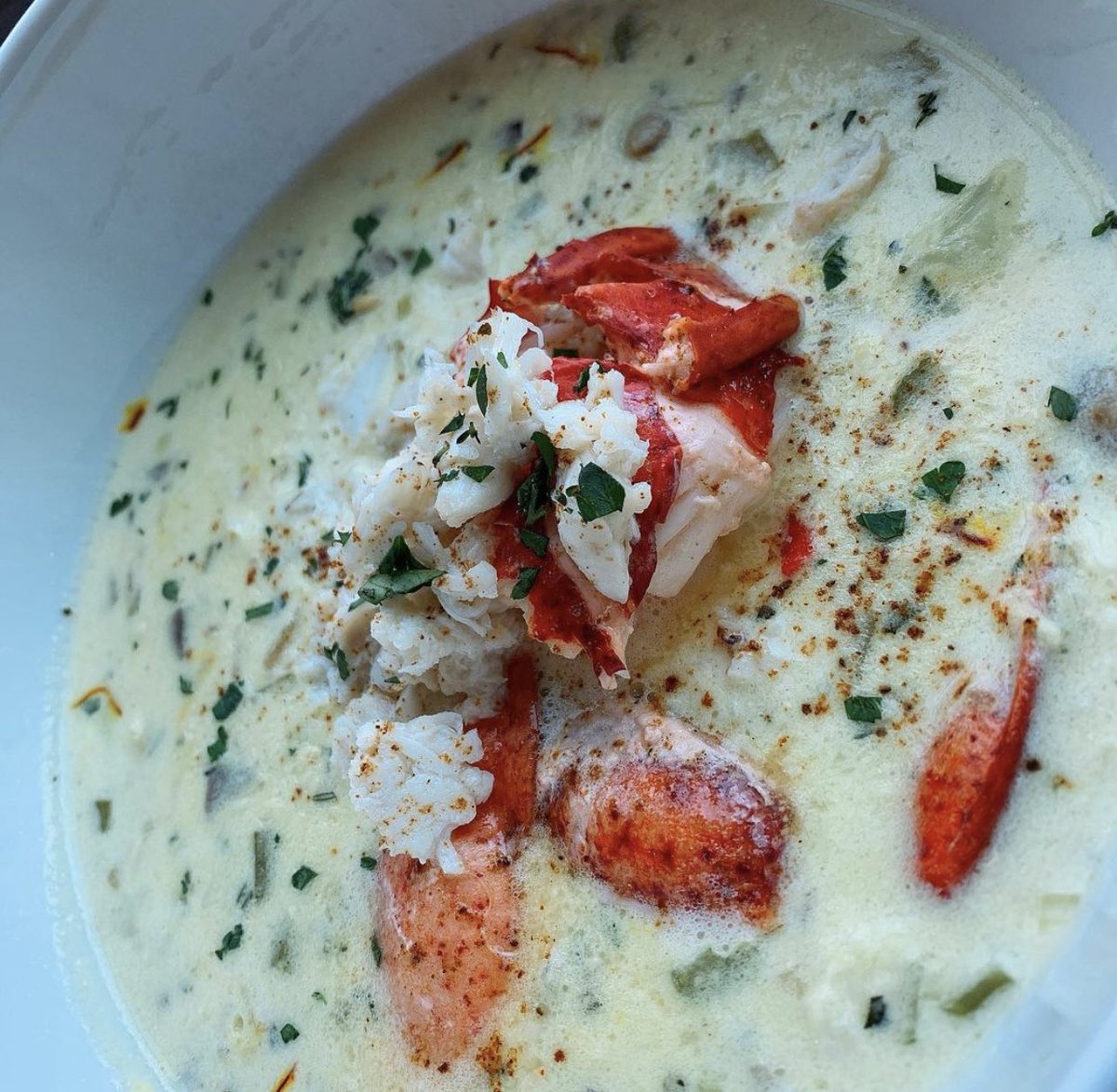 ChefChiantiQC's tweet photo. Saffron Seafood Chowder for the Soul ๐ฅฃ๐ฆ #ChefUp https://t.co/2jf1HJi0qJ
