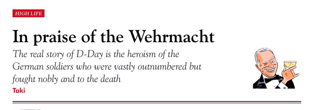 There is no lie in the article - none - and while <a href="/afneil/">Andrew Neil</a> might not like being told that he chairs a magazine which promotes Trumpian propaganda - alongside support for Greek neo-Nazis, praise for the Wehrmacht and Islamophobia - it is nonetheless still true.