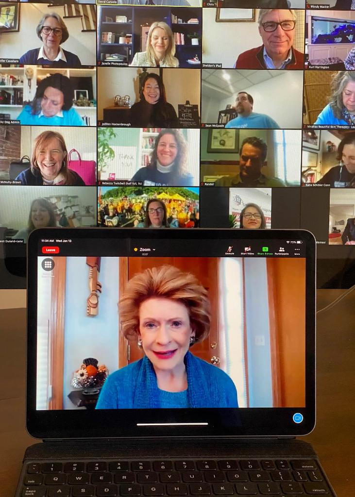 Right now, 2,000+ business owners from the #10KSmallBiz Voices community are meeting with Members of Congress to make their voices heard through our Virtual Capitol Hill Day. #LoseSmallLoseBig. Learn more: click.gs.com/ltx5