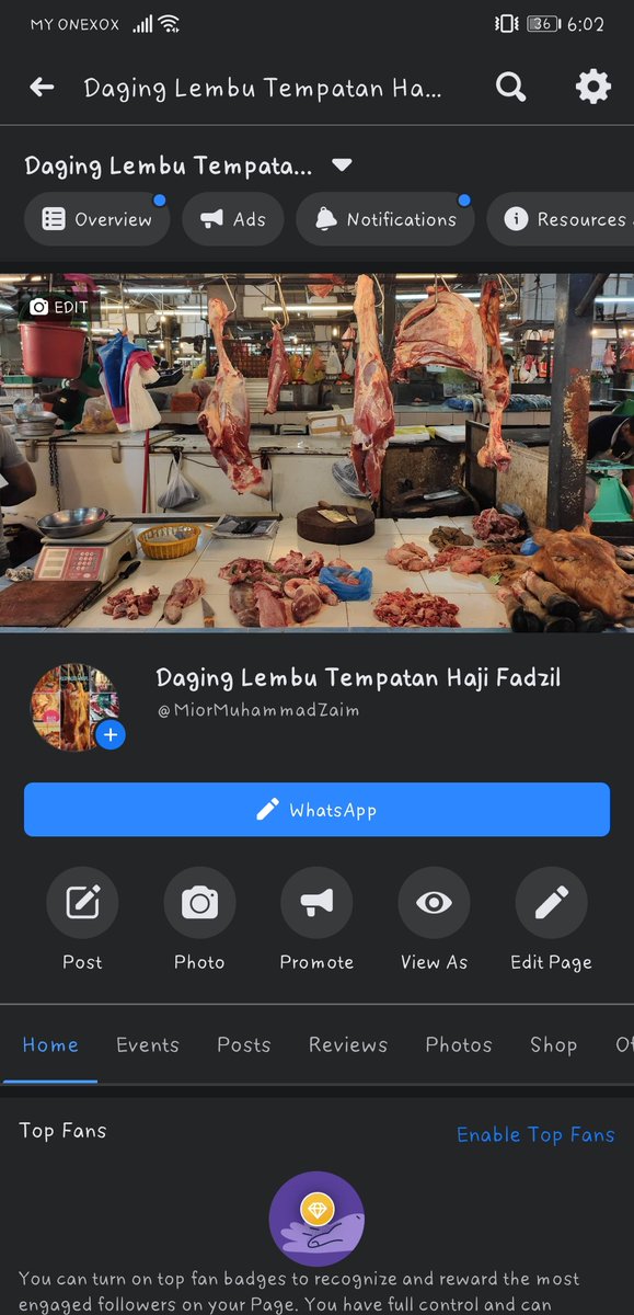 AifiMuslimah's tweet photo. @SantapanMinda My dad jual yg fresh² aje . Nak beli boleh tgk kat fb @daginglembutempatanhajifadzil . https://t.co/XhZlNk4RAu