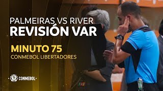 VAR💻 - Copa Libertadores Palmeiras vs River Plate - Minuto75 - Incidente en área de penal -
https://t.co/DrxBh1VJ3v https://t.co/kJ0J55JPs0
