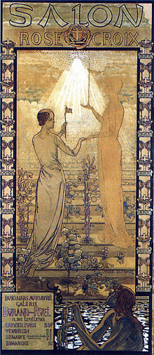 Josephin Peladan pulled together a brief & strange reiteratation of Rosicrucianism in 1890s Paris, with his Salon de la Rose + Croix... Erik Satie was a member who composed music for these... JMG often promotes Peladan's unorthodox guide to becoming a mage...