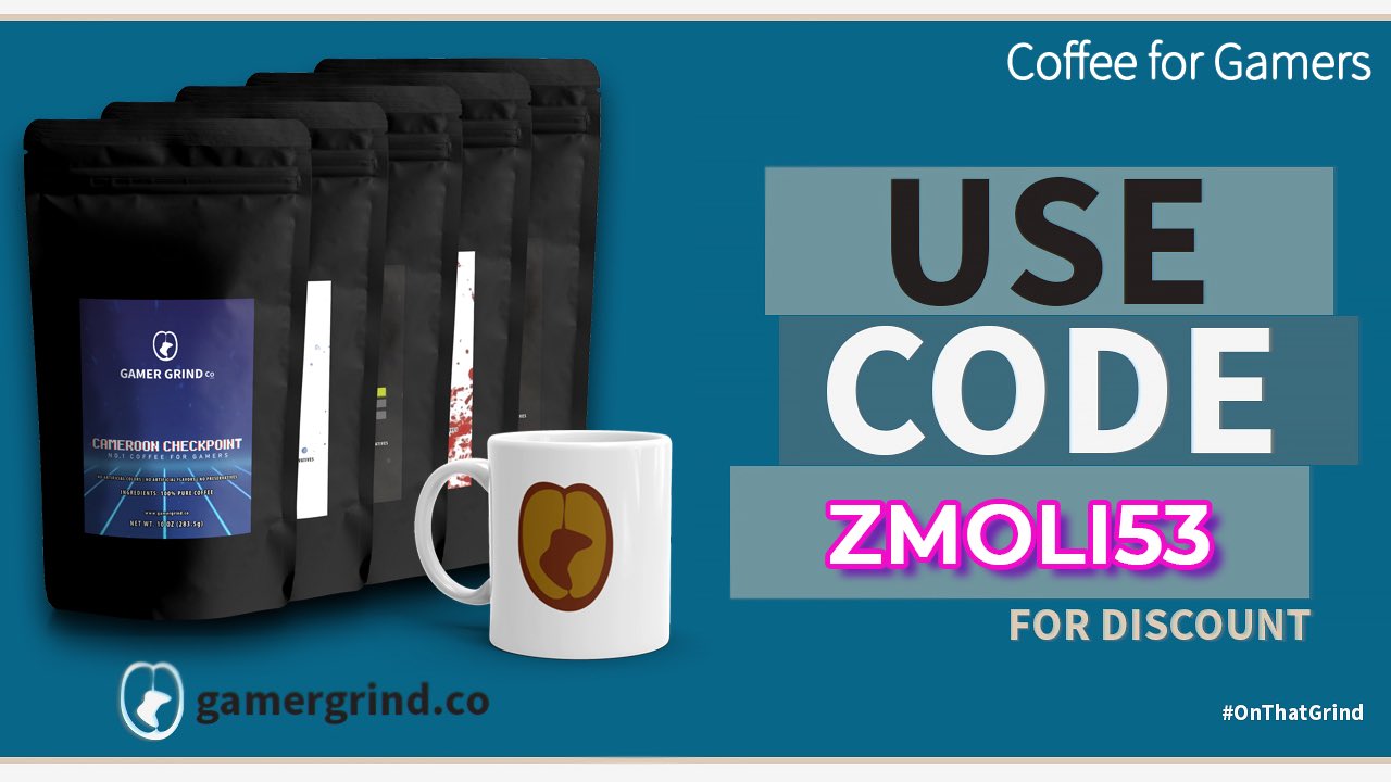 ANNOUNCEMENT TIME! I am officially partnered with @GamerGrindCo ! You can now use code: zmoli53 for a discount at checkout! https://t.co/lwyAwm8eB5