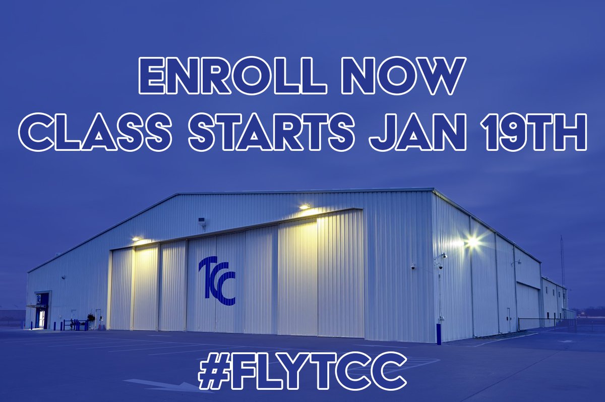 tccaviationclub's tweet photo. Get enrolled and we will see you next week at our first meeting live on Zoom Wednesday 1/20 @ 4:30pm! Open to ALL TCC students. #avgeek #tcc #tulsacc #tulsa #flytcc #aviation https://t.co/WApbFLrq1K