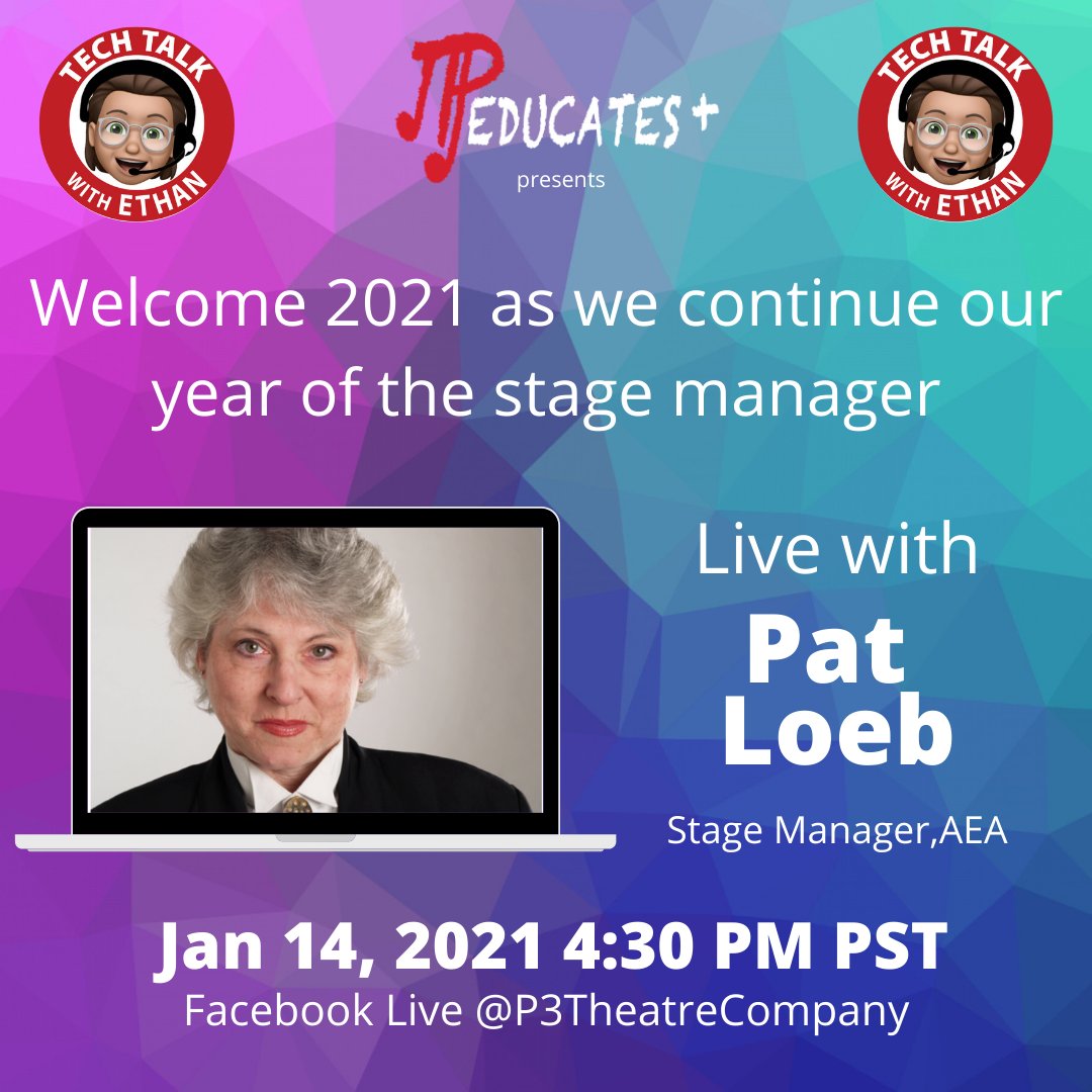 p3theatreco's tweet photo. Let's kick-off our second season with Tech Talk with Ethan!
#p3theatrecompany #dashchatwithjon #p3educates #interview #theatre #broadway #livetheatre #rhsa #renaissancehighschoolforthearts #stagemanager #yearofthestagemanager #tobecontinued
https://t.co/6ddukFY08S https://t.co/vmLxSEtVeh