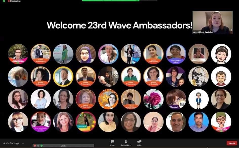 RiahiHdia1's tweet photo. Great this is the view wonderful Wakelet blowing the new #WakeletWave Ambassador badge.
Congratulations 23rd wave #wakelet2021 @RiahiHdia1  #WakeletAmbassador  #wakeletspace.@JBDbiz
 So proud to belong to this community Wakelet @Amy_Wakelet #WakeletEducators @Buncee @eda_gimenez https://t.co/By7gVrkwPz
