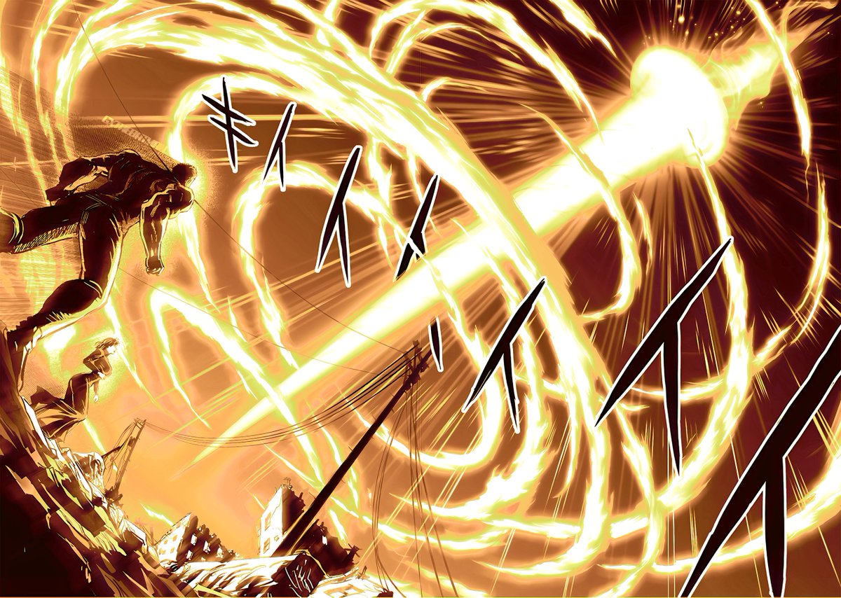 GxTheBatman's tweet photo. Different colors for the Spear attack ch. 138
#OnePunchMan #OnePunchMan138 https://t.co/mJ61IK8JZV