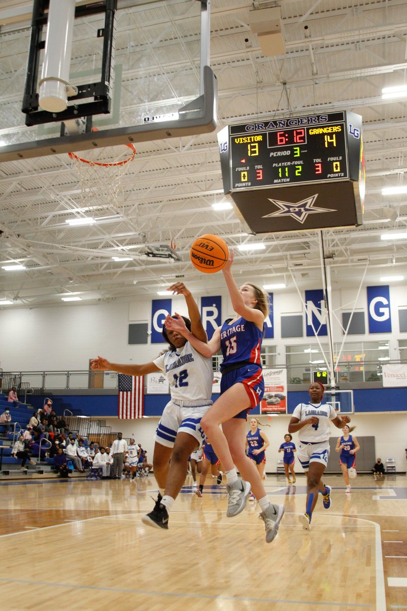 NTHSports's tweet photo. In their 33-28 win over LaGrange last night - @THS_HawksWBB junior @ellathornton_ gets fouled hard on the way to the basket.

She finished with four rebounds and three steals

@THSNEWNAN @THS_HawksSports @CoachStephens12
 
📷@Emily_Walker_R https://t.co/ASsOZGZvf0
