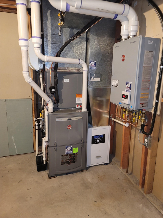 HkMechanical's tweet photo. This complete #HVAC installation was so much fun to do. 

Call us if you'd like to take advantage of the $750.00 in rebates through Dominion gas and Rocky Mountain power.

(385) 888-7866 https://t.co/AeFOYH75Wp