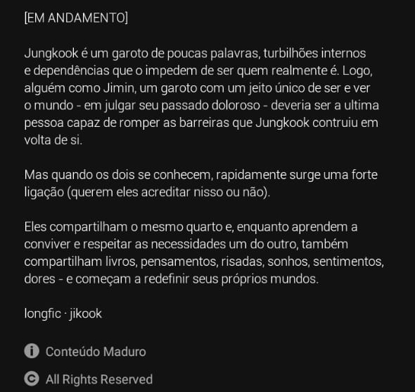 evanescsent's tweet photo. ✘ Fanfic Jikook ✘

→ Título: Best Of Me
→ Escrita por: @_Kkanji
→ Link: https://t.co/odGqKAAKWX

#bts #jikook #kookmin #colegial #drama #longfic #romance https://t.co/Fe1BmZHxD3