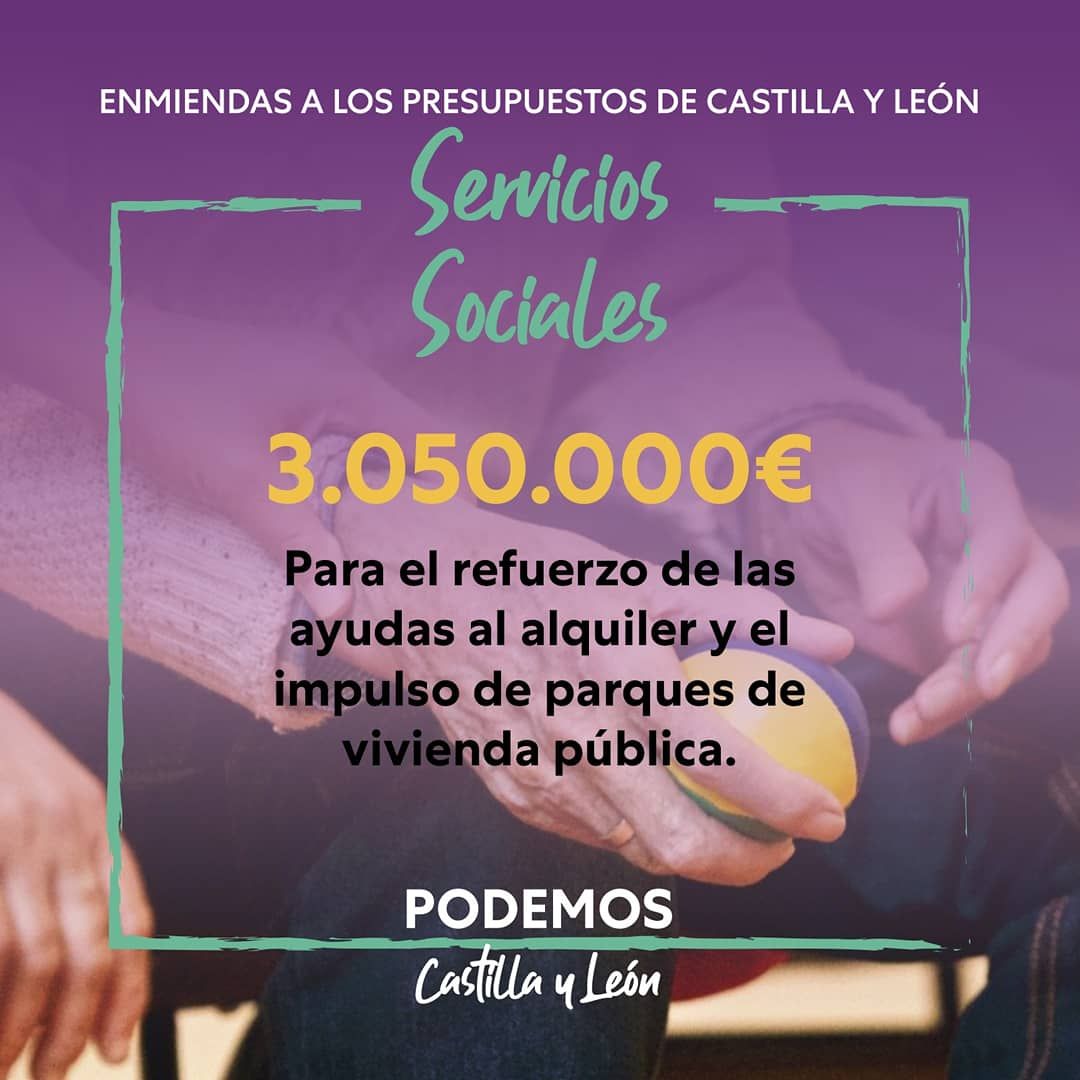 podemosSAR's tweet photo. En momentos de crisis y adversidades, @Podemos_CyL a través de @_PabloFdez_ presentamos las siguientes enmiendas. Objetivo: Olvidar las diferencias y poner a las personas primero. https://t.co/9YilE3h3iV
