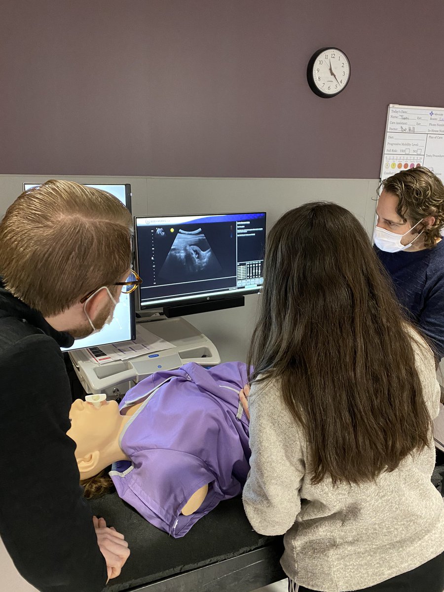 Advocate Christ EM Ultrasound tweet media