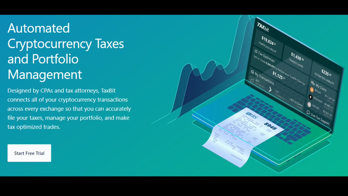 My Go-To Platform & the BEST OPTION for Crypto Taxes & Tracking (TAX SEASON  IS COMING!) Save 10% Using the Link Below or with Promo Code: kevincage  https://t.co/he5pJWVPls Highest-Rated Tax Platform Investments