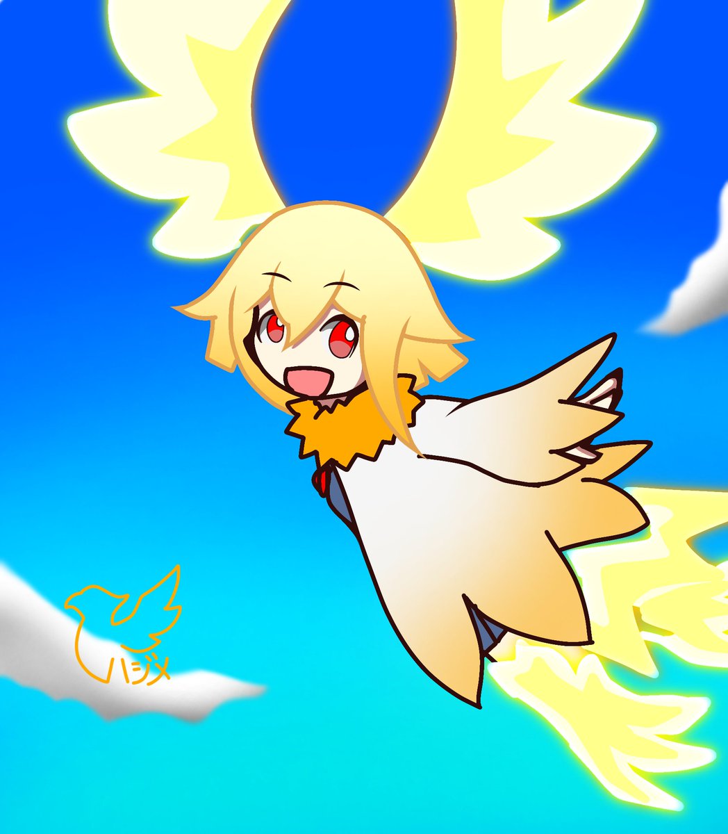 ケムリクサ りん 千里道ハジメre 輝きのデフォルメのイラスト ケムリクサ りん 千里道ハジメre 輝きのデフォルメのイラスト