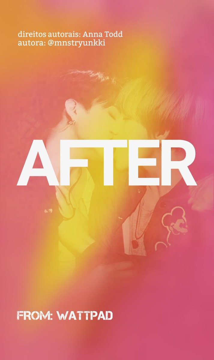 evanescsent's tweet photo. ✘ Adaptação Jikook ✘

→ Título: AFTER
→ Escrita por: @mnstryunkki
→ Link: https://t.co/TVtjt2aeqa
→ Adaptação do livro After escrito por Anna Todd

#bts #jikook #kookmin #adaptação #drama #jktop #jmbottom #romance https://t.co/xxdaUDloCo