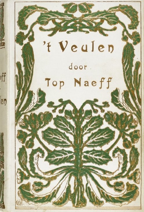 From 1898 to 1909 she designed bookbindings for the publisher H.J.W. Becht in Amsterdam. A number of her ornamental designs were featured on the covers of books by Scandinavian writers, such as Selma Lagerlöf, and of the novels of Top Naeff and other Dutch female writers.