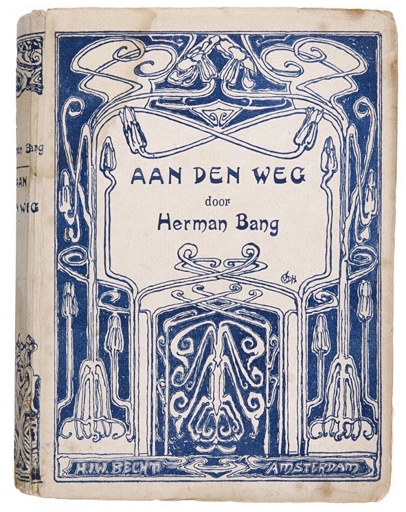 From 1898 to 1909 she designed bookbindings for the publisher H.J.W. Becht in Amsterdam. A number of her ornamental designs were featured on the covers of books by Scandinavian writers, such as Selma Lagerlöf, and of the novels of Top Naeff and other Dutch female writers.