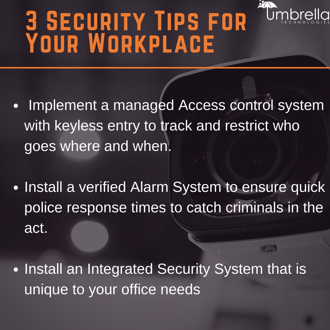 3 Security Tips you should know for your workplace

#accesscontrols #accesscontrolsystems #workplace  #security #securityexpert #SecurityOfficer #securityservices  #physicalsecurity #commercialsecurity #SecurityBreach  #workplacesafety #workplacesecurity #securityexpert