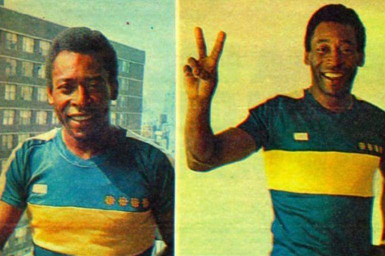 Hoy se decide al segundo finalista de la Copa Libertadores en un Santos vs Boca Juniors que esperamos sea igual de emocionante que el Palmeiras vs River Plate de ayer.
O'Rei vistiendo la playera del Xeneize. 🔵🟡 https://t.co/ob5UWIrKu4
