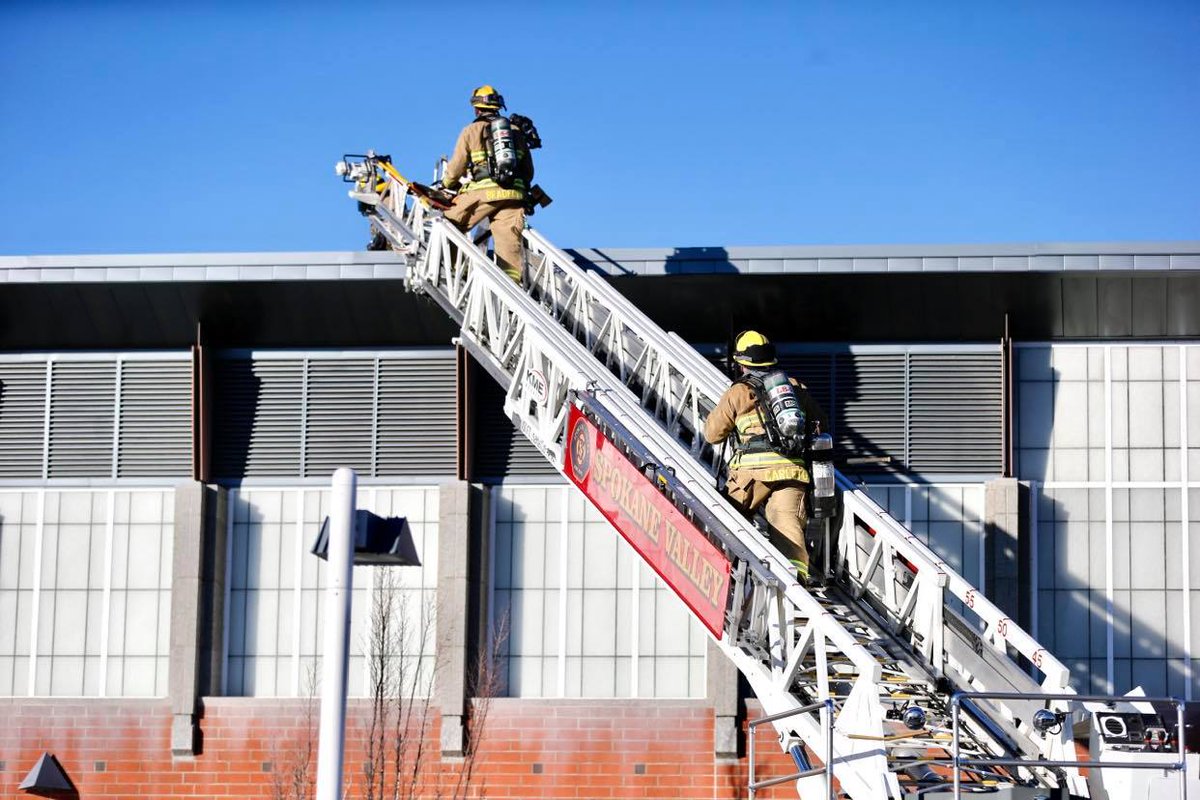 Spokane Valley Fire Department is on scene at Central Valley High ...