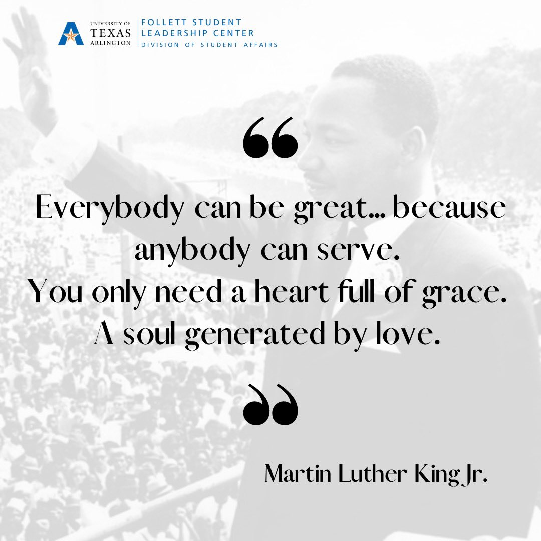 utaleadership's tweet photo. Arlington MLK Day of Service is this Monday, January 18th. Join us as we serve through a social distancing food donation drop off!
#MLKDayofService https://t.co/4D61x4fNOX