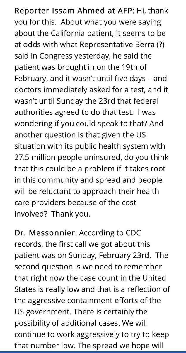 SixandLaura's tweet image. 2/28/2020

“confirmed cases of person-to-person spread- 3”

CDC telebriefing web.archive.org/web/2020030119…

CDC Press Briefing Transcript 

web.archive.org/web/2020030119…