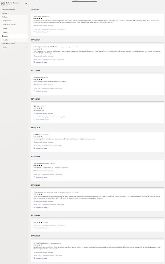 Valley_Software's tweet image. #BulkFileRename customers!

&quot;Works perfectly. Simple interface with plenty of options&quot;

&quot;I&apos;ve tried a few other bulk rename tools, but this is by far the most user-friendly&quot;

&quot;wow how fast I was able to change 700 file name extension only&quot;

microsoft.com/store/apps/9N2…