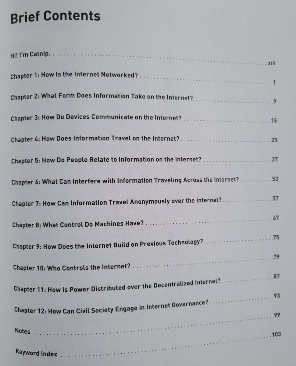 tunabananas's tweet photo. Loving this new book, "How the Internet REALLY Works," out from Article19 &amp; Catnip via No Starch Press this month!  #networking #internet101 #wtfinternet #diyinternet @peoplesopennet https://t.co/6EzAdZq0xf https://t.co/nBHV1KE97E
