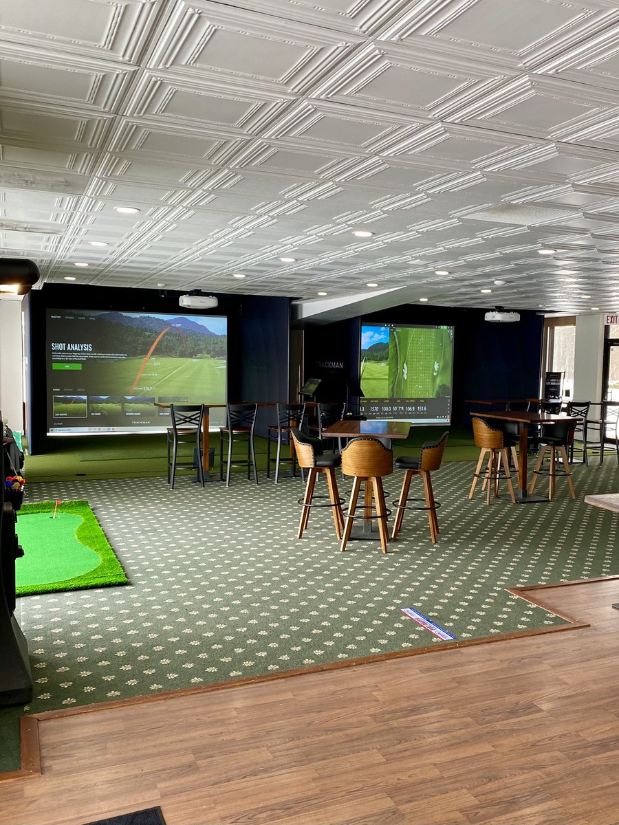 DeerPark61348's tweet photo. Have you seen the LOUNGE at Deer Park? 👀 

✔️ 2 @TrackManGolf Simulators 
✔️ Putting Green ⛳️
✔️ Dart Board 🎯 
✔️ TVs

** And Much More to Come! ** 

🔸 Call (815) 667-4239 to reserve your time. https://t.co/0UxrtvWIOl