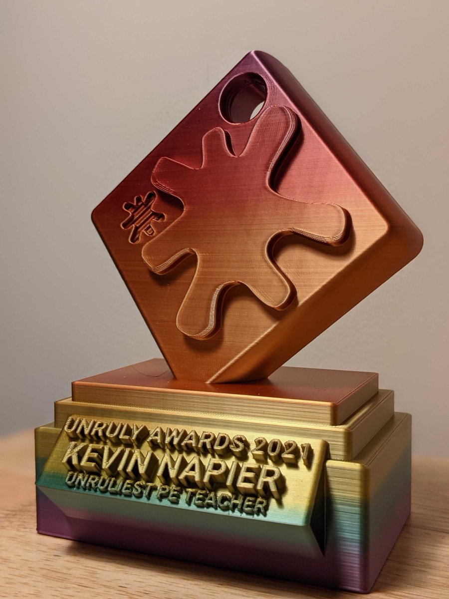 Congratulations to the nominees and winners of the #UnrulyAwards2021🥳

The Unruly Community is grateful to have such empowering #UnrulyEducators🤩

P.S. These trophies are on their way to the winners🏆
P.P.S. Nominees check your inbox by tomorrow for a surprise🎉

#STEM #PhysEd