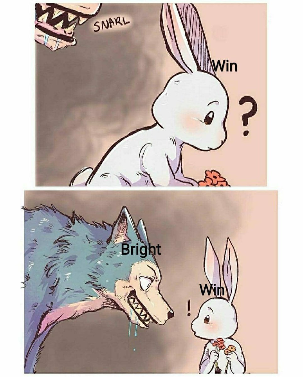 Kazmi Beastarsのレゴシとハルちゃんみたいな関係の Brightwin も観たいね 妄想しながら仕事頑張る