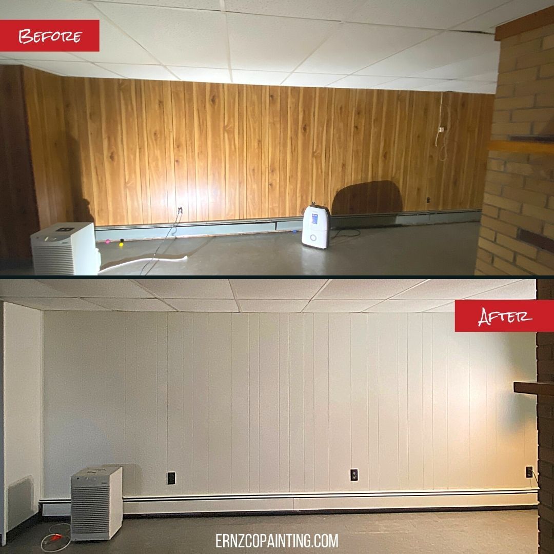 ernzcopainting's tweet photo. Look at what a difference painting paneling can make! Call us for your next #InteriorPainting project-607-423-3275!
#HomerNY #ProfesionalPainters
https://t.co/AkBiq7a7Le https://t.co/r8KI6PCgob